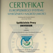  Universum certyfikat 03