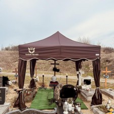 namiot zakład pogrzebowy Mój Anioł Stróż