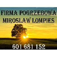 Logo Mirosław Łompieś Zakład Pogrzebowy Gniew