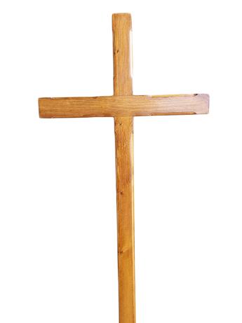 Krzyże nagrobne drewniane