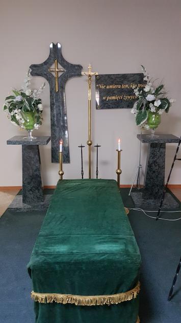 Elementy kaplicy pogrzebowej