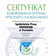  Universum certyfikat 02