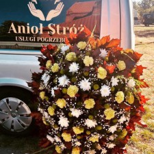 kwiaty na pogrzeb Mój Anioł Stróż