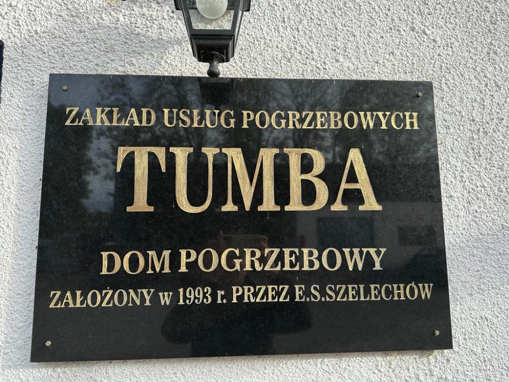 usługi pogrzebowe Tumba