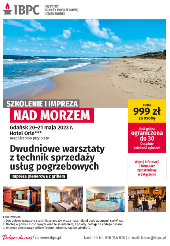 warsztaty z techniki sprzedaży usług pogrzebowych
