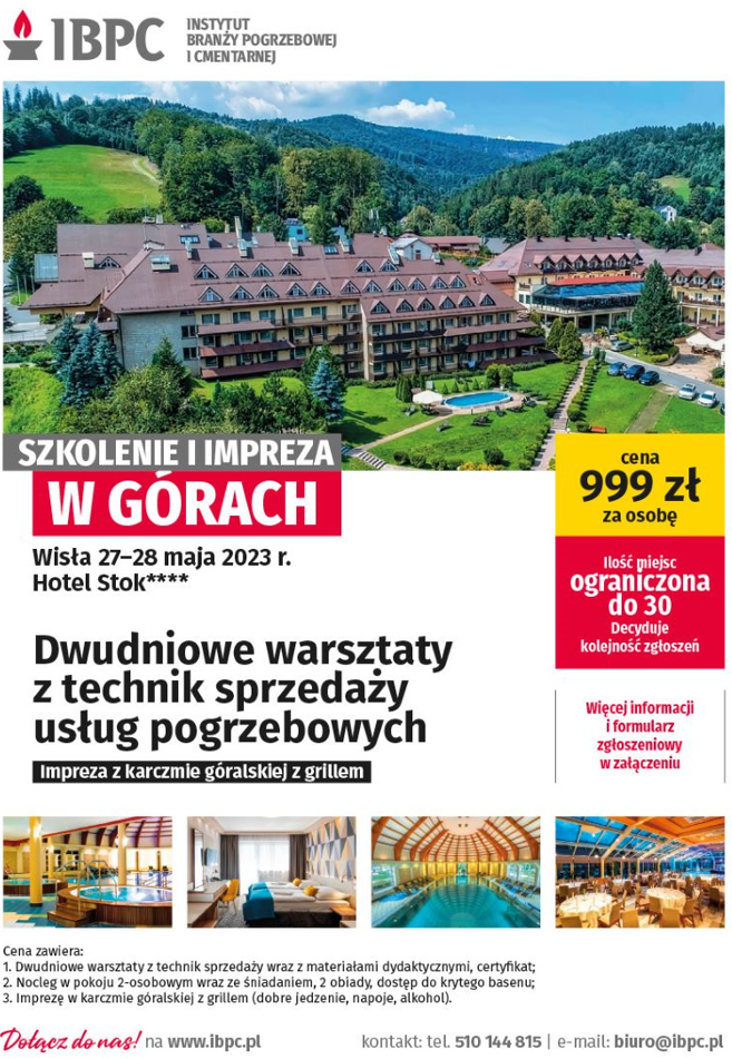 warsztaty z techniki sprzedaży usług pogrzebowych w Wiśle