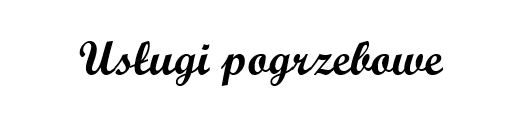 usługi pogrzebowe