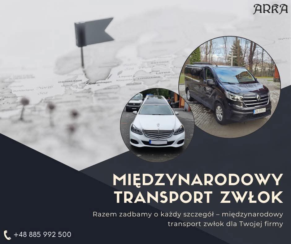 transport zmarłych w kątach wrocławskich