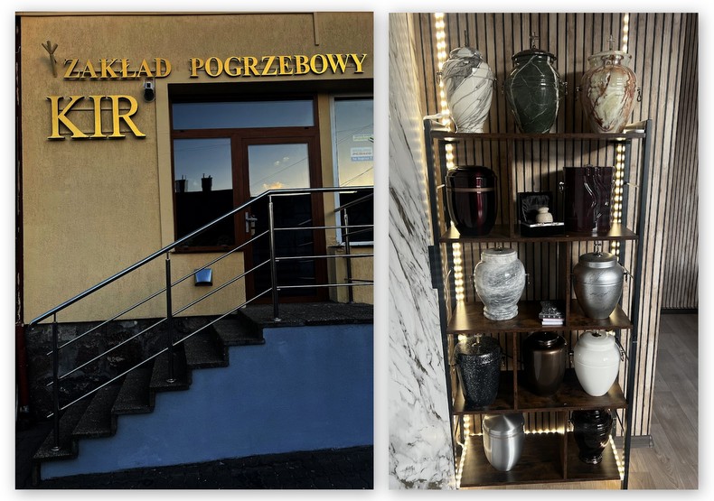 dom pogrzebowy Dzierzgoń