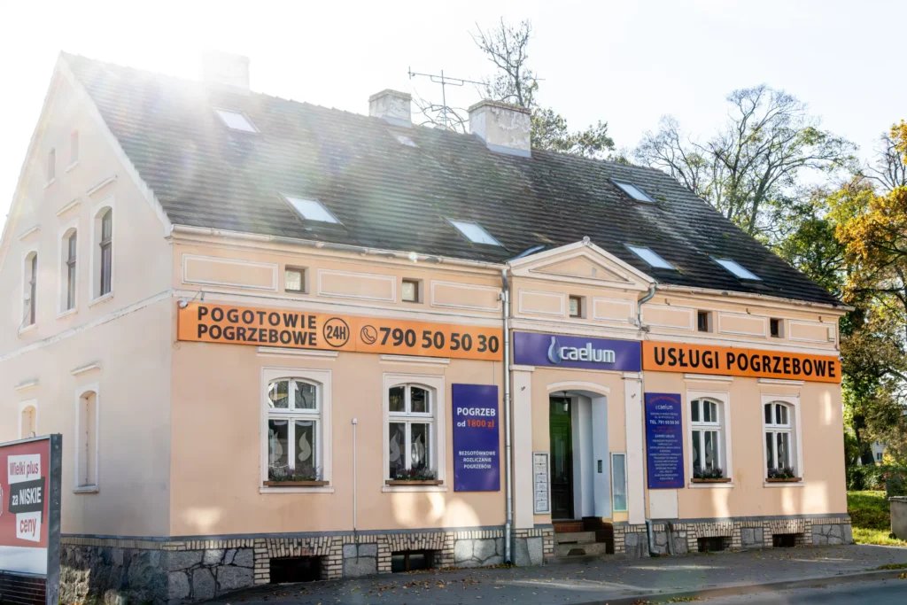 biuro firmy pogrzebowej w Międzyrzeczu