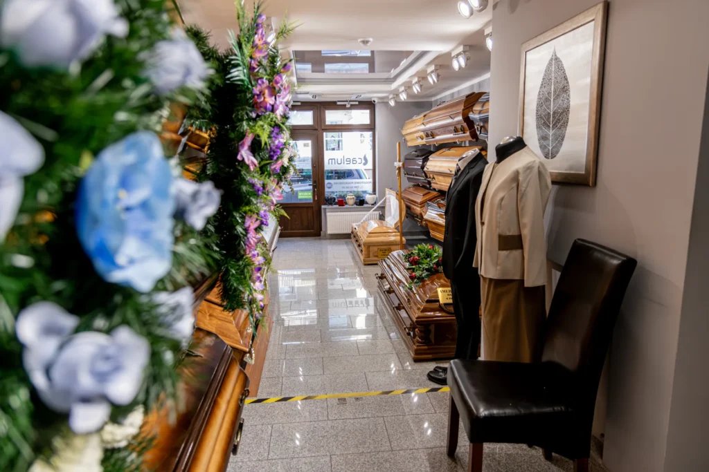 biuro zakładu pogrzebowego w Sulęcinie