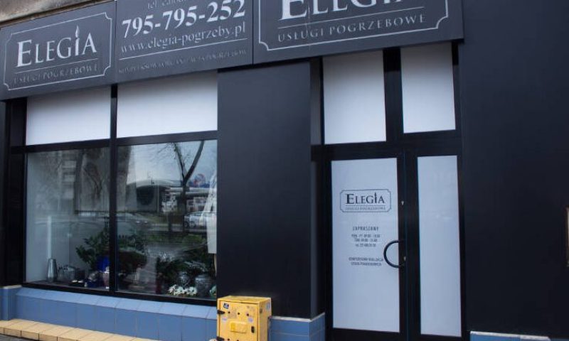 biuro zakładu pogrzebowego Elegia na Bródnie