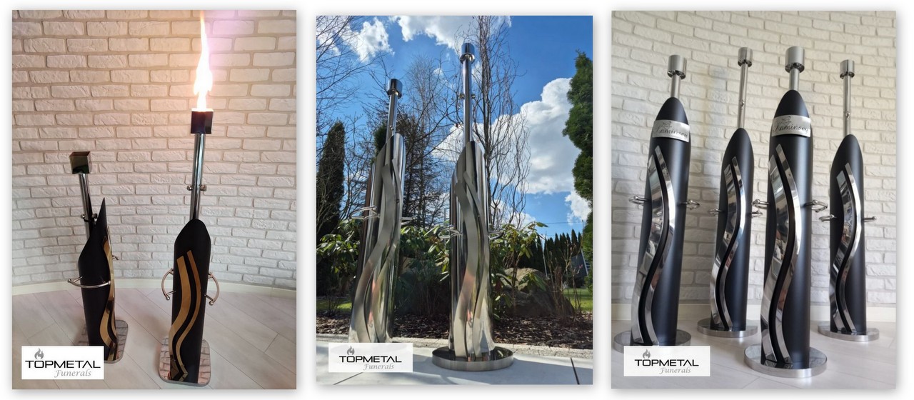 znicze gazowe - wyposażenie kaplic pogrzebowych