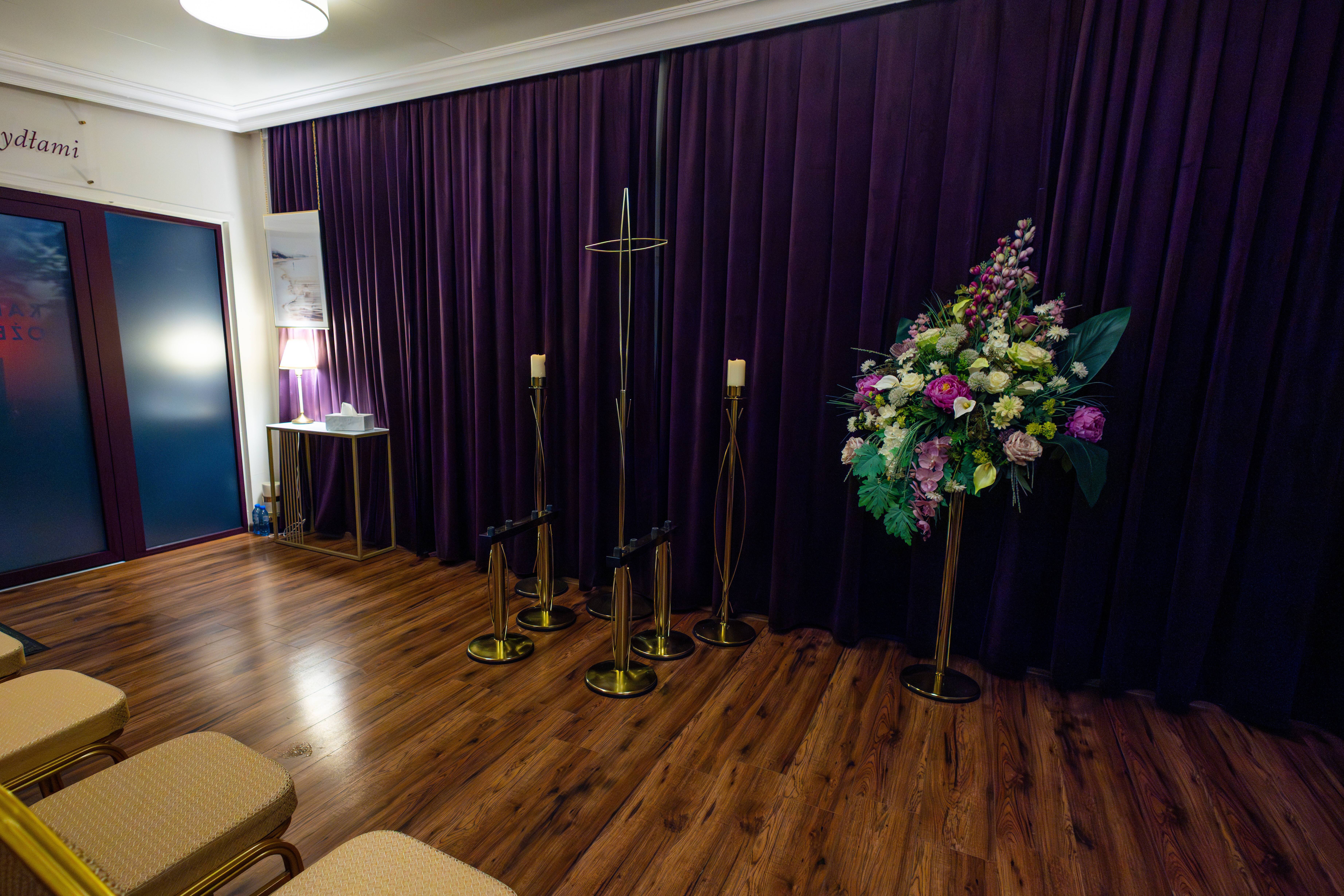 sala pożegnalna zakładu pogrzebowego skrzydlate anioły