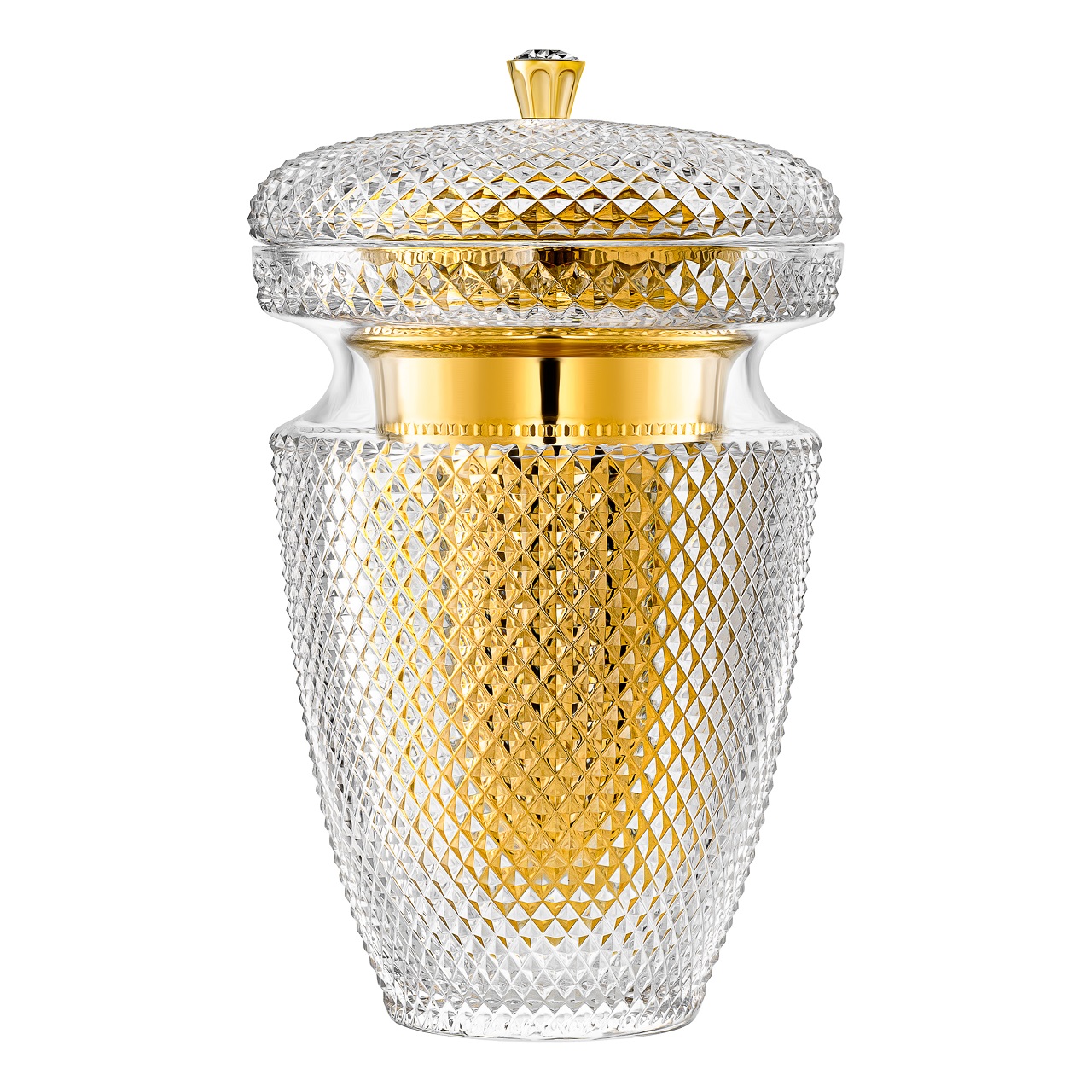złota urna kryształowa HolyVerre