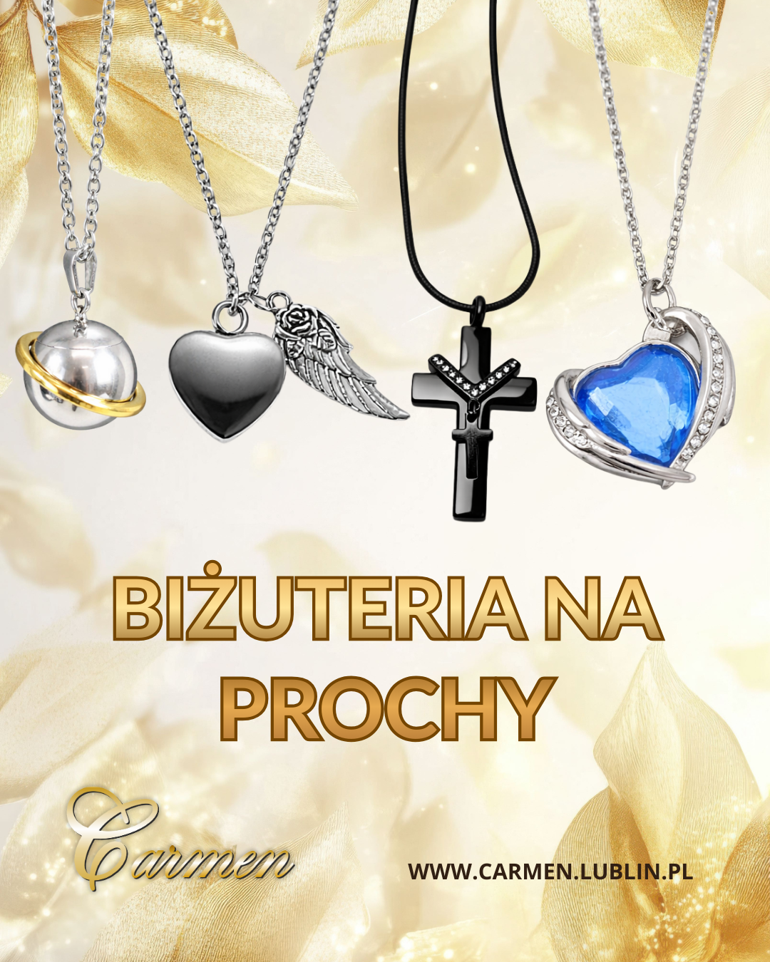 biżuteria na prochy