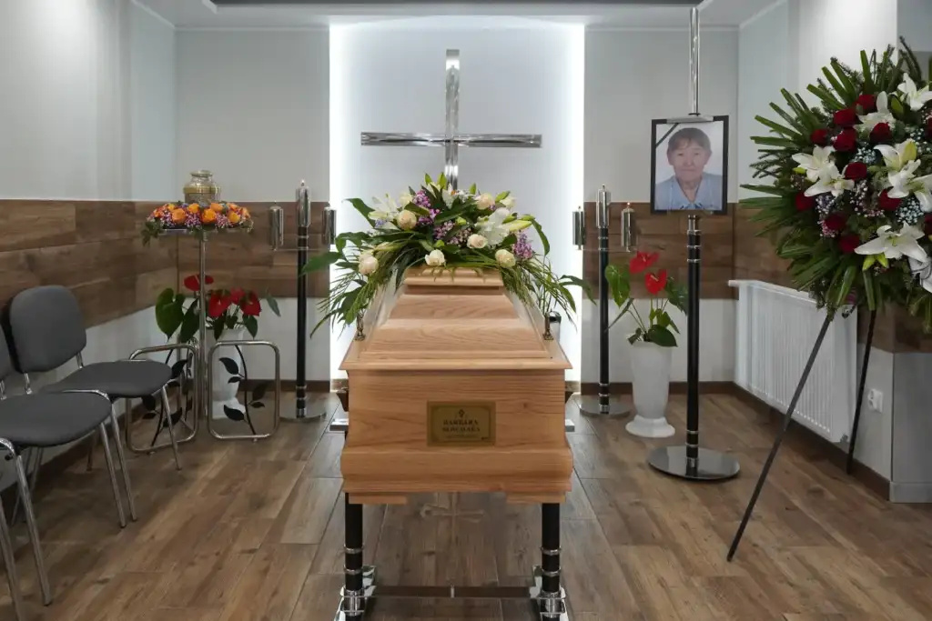 sala pożegnań Juka