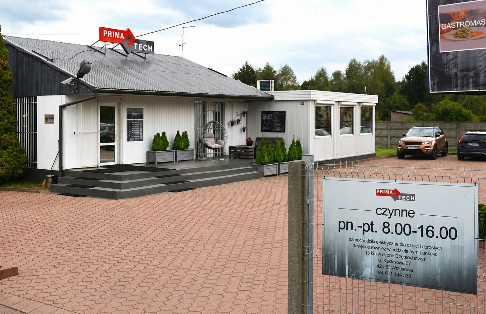 siedziba firmy Prima-Tech - akcesoria funeralne Poczesna