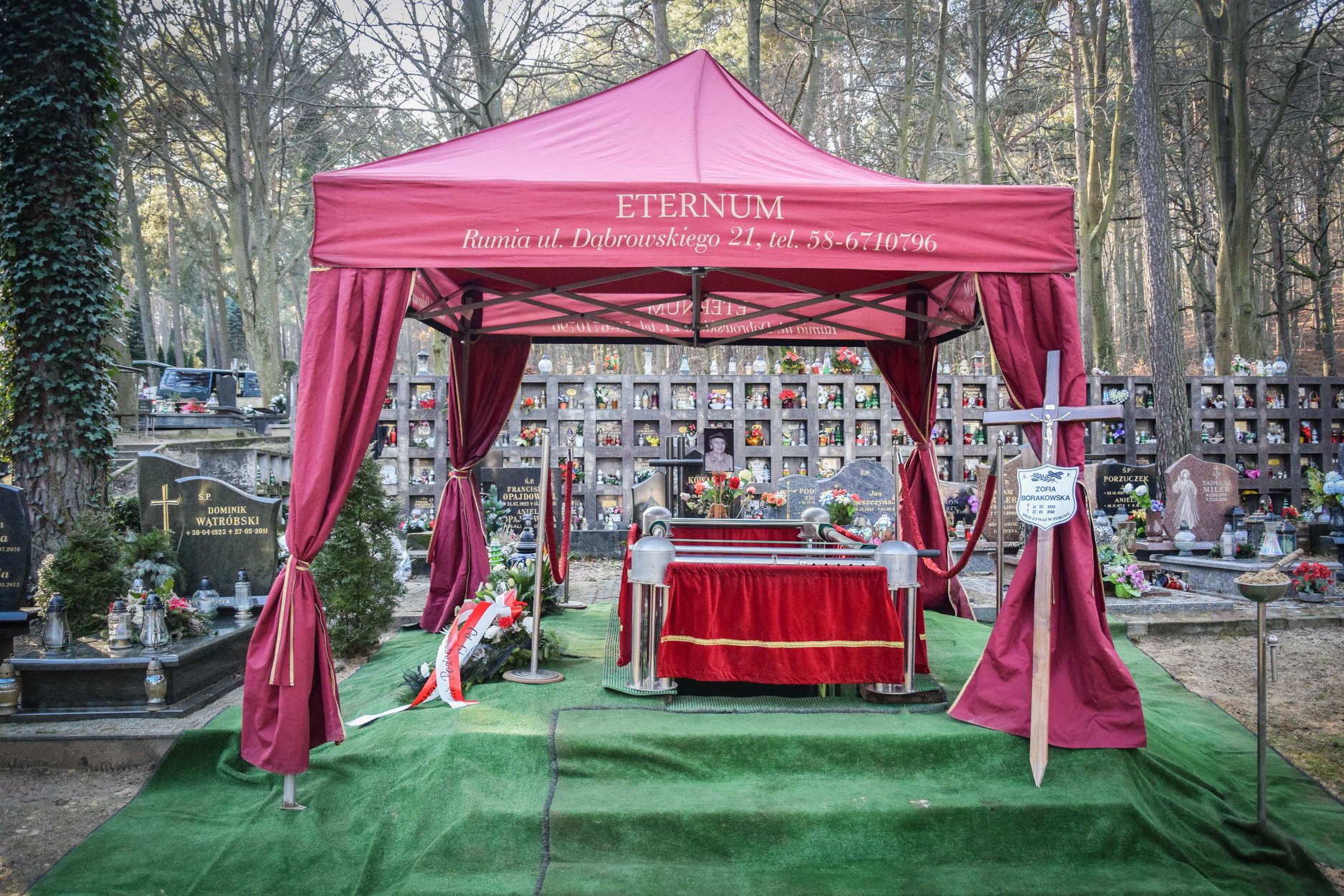 firma pogrzebowa Eternum Reda
