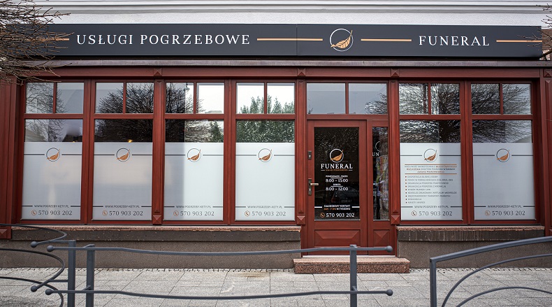 dom pogrzebowy kęty