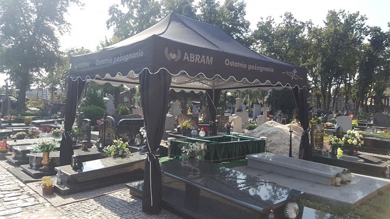 organizacja ceremonii pogrzebowej Abram Ostrów wlkp