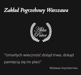 zakład pogrzebowy warszawa