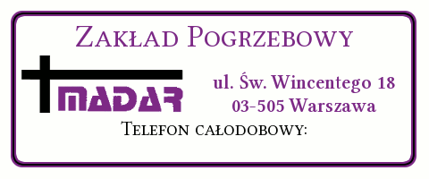 usługi pogrzebowe św. Wincentego Bródno