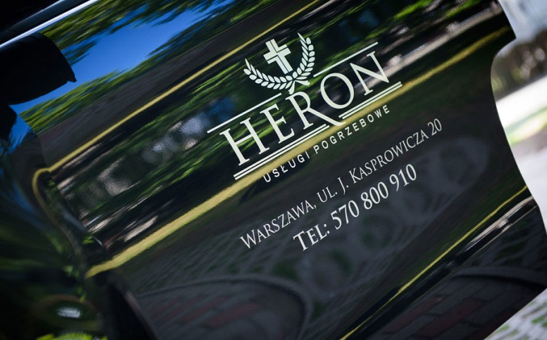 usługi pogrzebowe ul. Kasprowicza - Heron