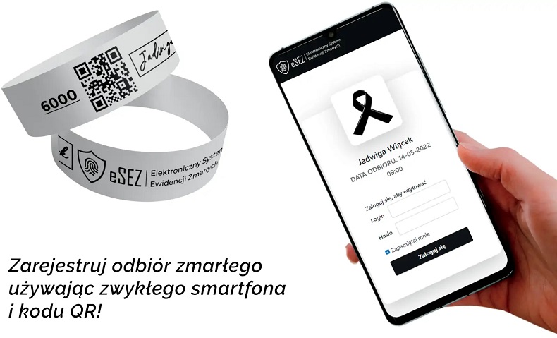 aplikacja dla zakładów pogrzebowych