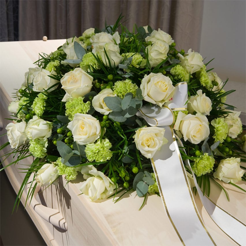 oprawa florystyczna pogrzebu