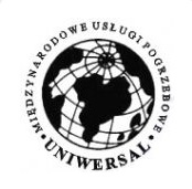 firma pogrzebowa międzynarodowe usługi pogrzebowe universal durek