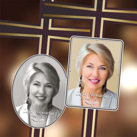 portrety na tabliczkach