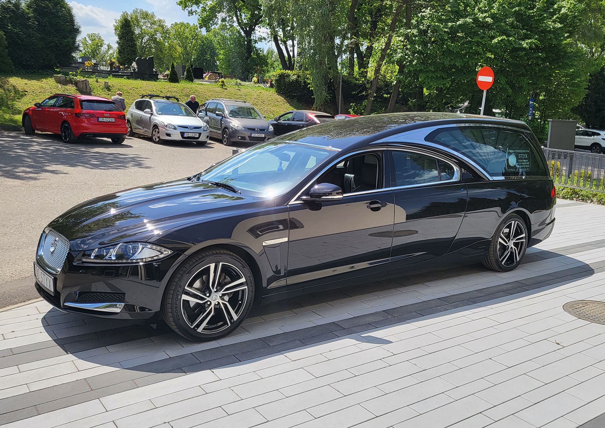 karawan firmy pogrzebowej Styks Rybnik