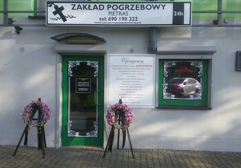 wodzisław śląski zakłady pogrzebowe