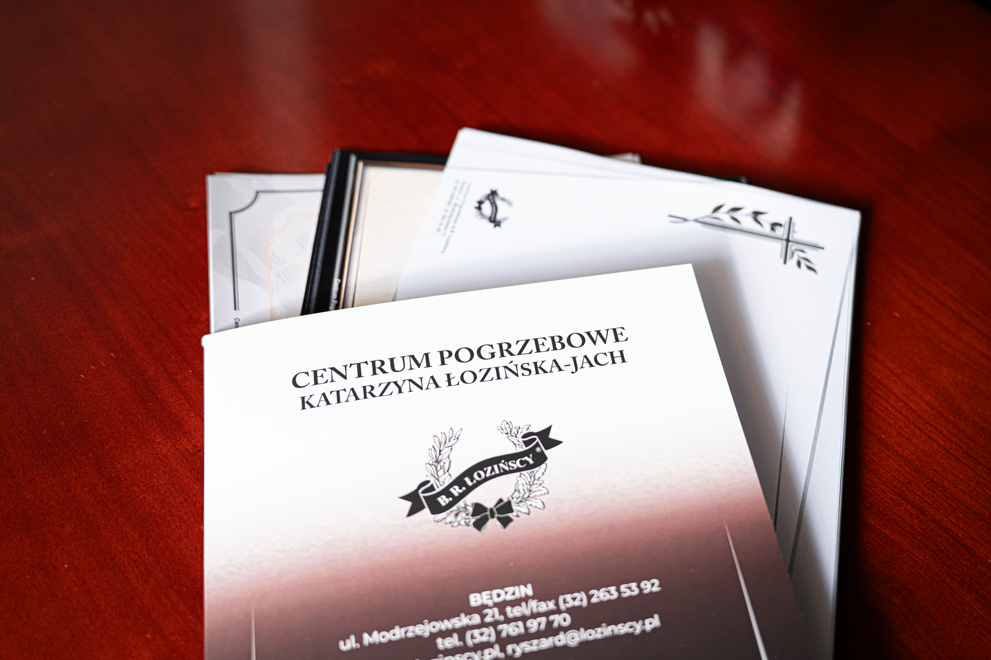 formalności w zakładzie pogrzebowym Łozińscy Czeladź
